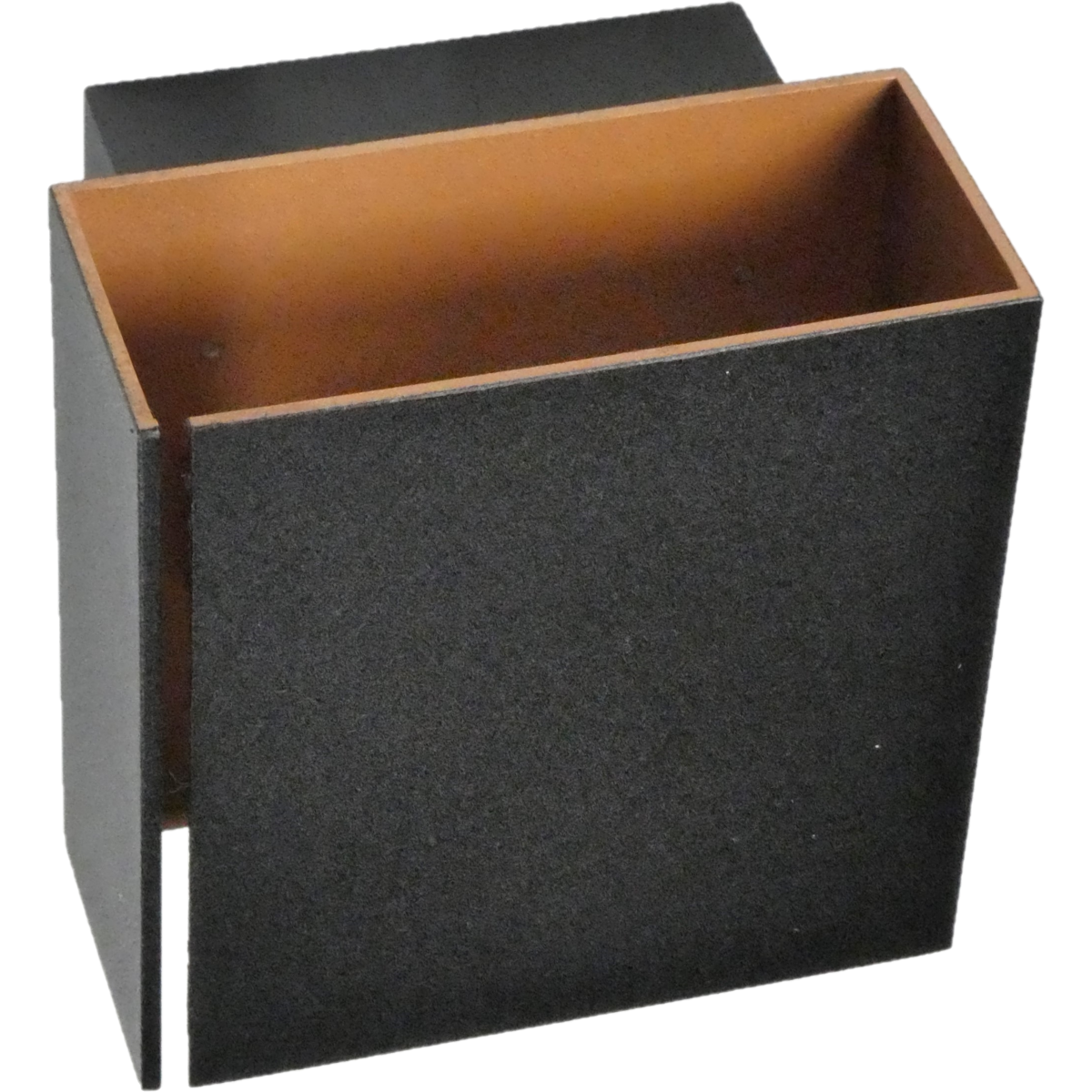 Wand opbouw Up/down Zwart/goud incl. 2x6W LED 3000K en driver - BEAM 0381BG