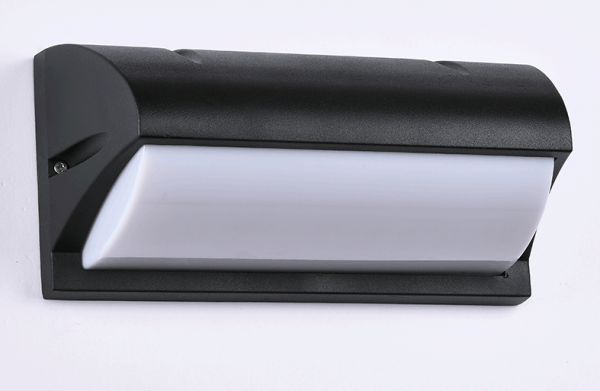 Outdoor wand opbouw ZWART IP54 Downlight 15W LED - BEAM 1305