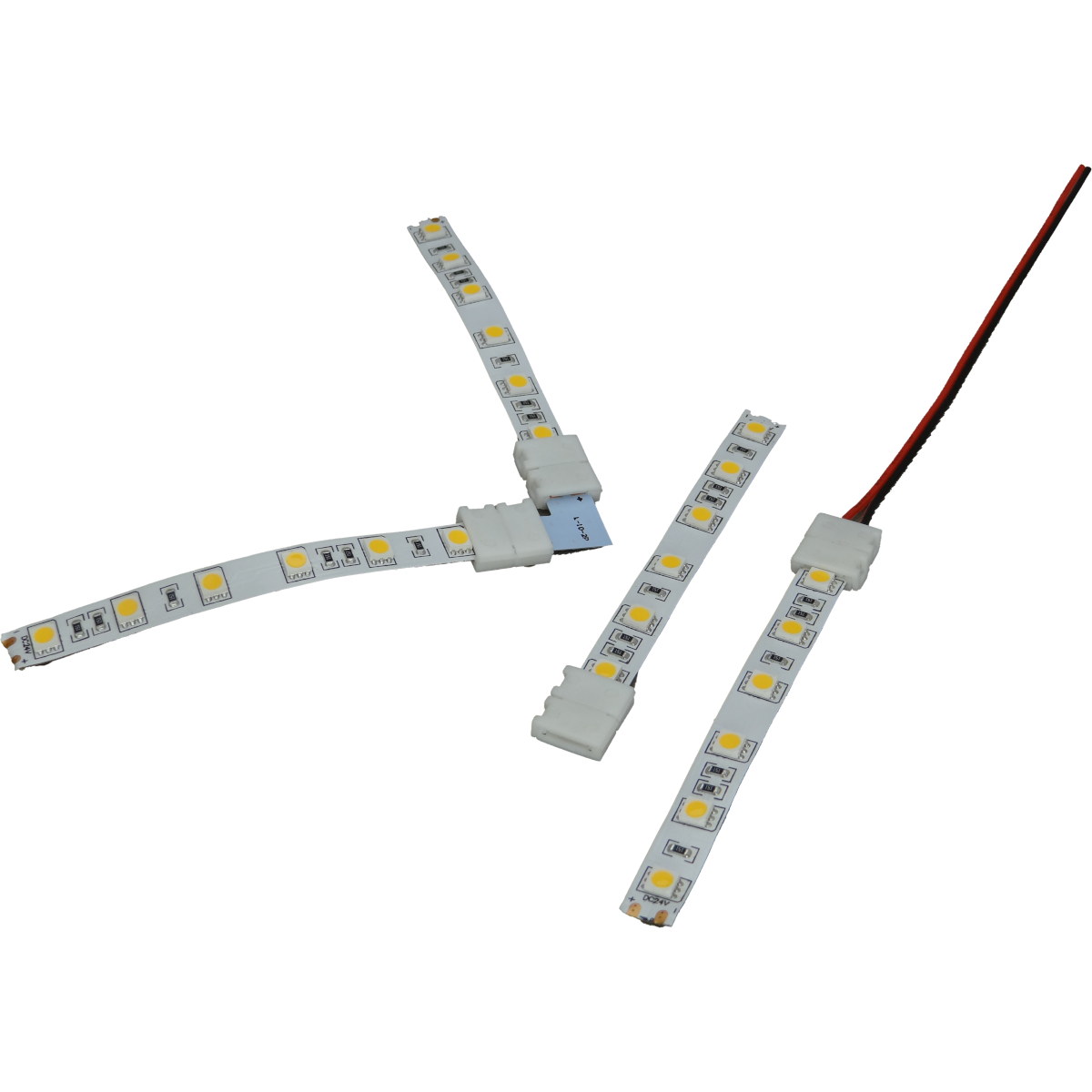 Toebehoren L Connector voor ledstrip 8mm - Beam 1311 - Afbeelding 2