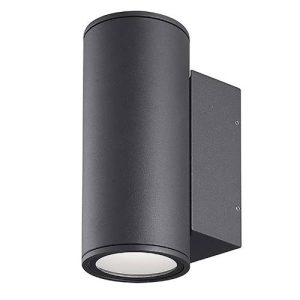 Wandarmatuur voor buitenverlichting LED 2x12W 3000K ANTRACIET - INDIGO LUXI 290