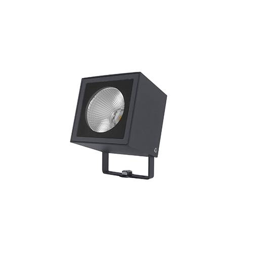 Projector voor accentverlichting buiten 20W 3000K ANTRACIET - INDIGO BRAMA 2