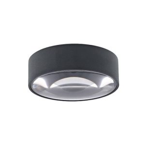Plafondarmatuur voor binnen en buitenverlichting 6W 3000K ANTRACIET - INDIGO LEWIS