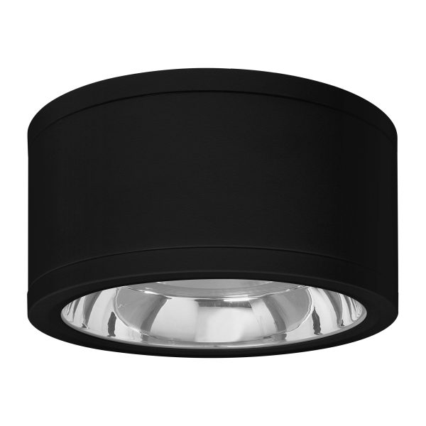 Plafondarmatuur voor binnen en buitenverlichting 35W 3000K MAT ZWART - INDIGO FARO 2