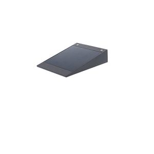 Vierkant verlichtingsarmatuur met zonnecellen voor buiten LED 2W 3000K ANTRACIET - INDIGO RAMA W