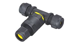 VERBINDINGSSTUK 3PIN IP68  - INDIGO TOEBEHOREN