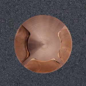LED grondspot - kleur antiek brons - 3zijdige lichtverdeling - 2.5WW - 3000K - IP66 - CRI>80 - exclusief LED driver 12VDC . - RECO 85027020/3000K