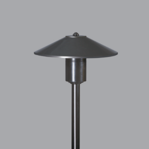 Outdoor tuinpaal op pin - zwart - 6W LED - 3000K - lichtspreiding 360° - IP65 - CRI 80 - exclusief LED driver 24VDC - RECO 87027030/3000K