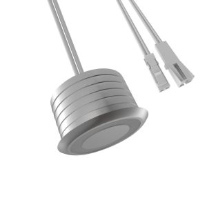 TOEBEHOREN 24V CHANNEL SENSOR TOUCH AAN/UIT EN DIMMEN INBOUW 17MM UITSPARING MET 2PIN 2.54MM WITTE CLIP INLINE CONNECTOR VOOR STRIP OF LICHT 1.5M 2.5A MAX - INTEGRAL LED ILDRAA112