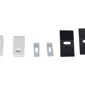 TOEBEHOREN 5 SETS METALEN EINDKAP VOOR 4X10 SIDE-BEND NEON INTEGRAL - INTEGRAL LED ILSTAB207