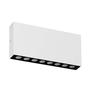 Wandarmatuur voor buitenverlichting 14W 3000K 1300Lm IP67 MAT WIT - INDIGO BRIKPRO 1 A