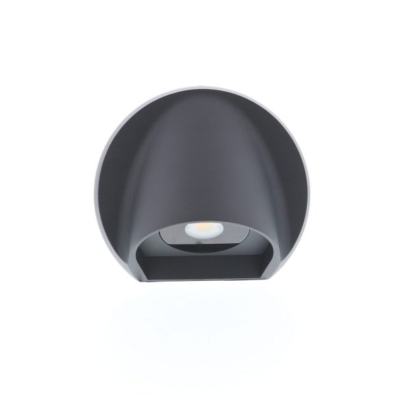 Wandarmatuur voor oriëntatieverlichting buiten 6W 3000K ANTRACIET - INDIGO ITO - Afbeelding 2