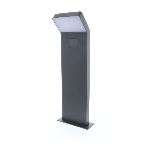 Rechthoekig armatuur voor buitenverlichting met sensor LED 9W 3000K ANTRACIET - INDIGO LUXI 175 SENSOR P - Afbeelding 2