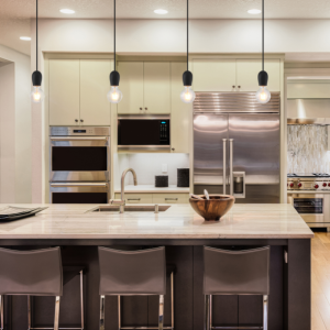 Pendel 1xE27 Mat zwart - FANTASIA KOBAR 1