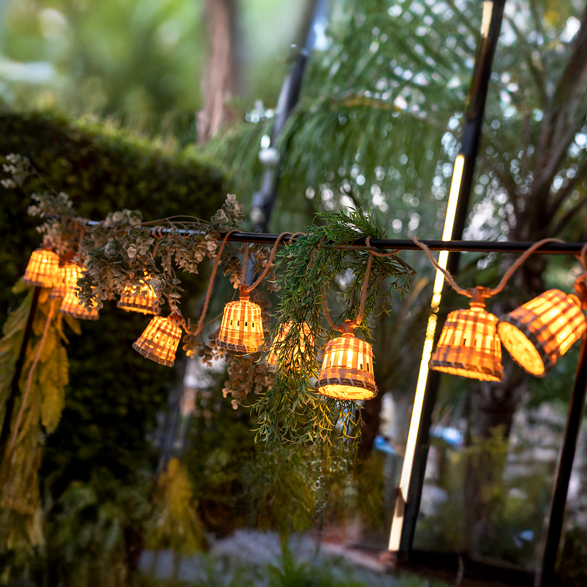 Led slinger Uitschuifbaar tafelframe - New Garden Garland lift - Afbeelding 8