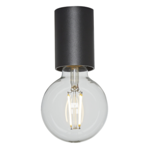 Plafondlamp E27 Ø56 Zwart - FANTASIA BABU 56