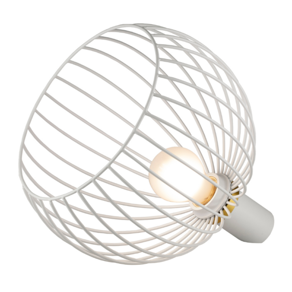 Tafellamp E27 ø250mm Wit / Goud - FANTASIA OONAH TL