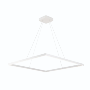 Pendel LED 98W 3000K 900x900mm dimbaar Mat wit - FANTASIA GURI V 90