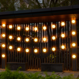 Lichtsnoer met 15 ballen - 10.5m 230V - KliKliK B1003-A