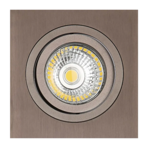 Inbouwspot ZOOM I brons 1x 5W LED GU10 dimbaar incl. - FANTASIA ZOOM I 1