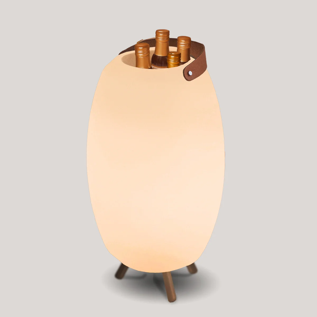 Ijsemmer met oplaadbare tuinlamp RGBW en Bluetooth speaker 70cm hoog - New Garden Apolo 70 Oplaadbaar RGBW - Afbeelding 2