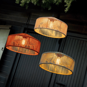 Hanglamp - New Garden Calabardina E27 WIT / GROEN of TERRACOTTA